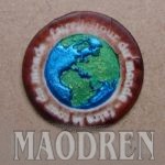 Label tour du monde - marron