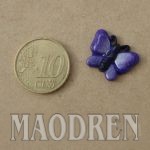 Papillon PM - violet & argent